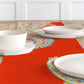 Patterned Runner - Red