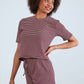 Soft Patterned Short Pyjama Set - Multi Colour
