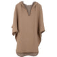 Cocoon Cotton Poncho-Sunset