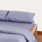 Sateen Stripe Pillowcase 2pcs - Dark Grey