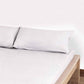 Classic Percale - Fitted Sheet Set - Grey