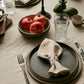 Lace Linen Service Napkin - Natural - Ocoza