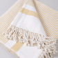 Bamboo Couch Throw - Yellow