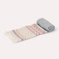 Cotton Ethnic Peshtemal Towel - Navy Blue