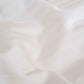 Sateen Stripe Duvet Cover - White