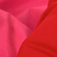 Reversible Percale Bedding Set - Fuchsia & Red
