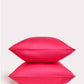 Lavish Sateen Pillowcase 2pcs - Fuchsia