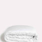 Lavish Sateen Duvet Cover - White