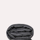 Classic Percale Duvet Cover- Anthracite with White Piped Edge