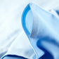 Reversible Sateen Duvet Cover - Blue & Baby Blue
