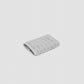 Ribbed Soft Cotton Towel Set - Grey (3 Towels)