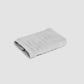 Ribbed Soft Cotton Towel Set - Grey (3 Towels)