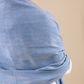 Cotton Stiched Throw - Blue